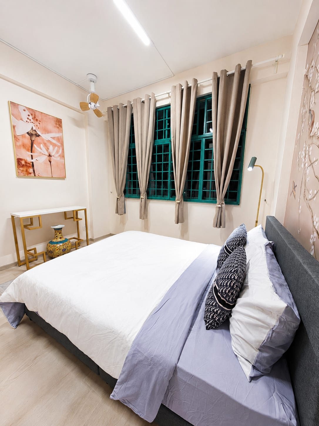 Bedroom interior in an SK-managed residence